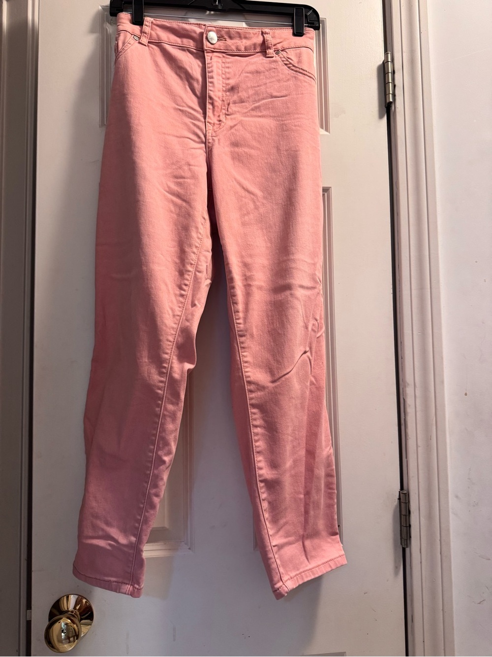 D. Jeans Womens Size 18W Peach Stretch Casual Pants